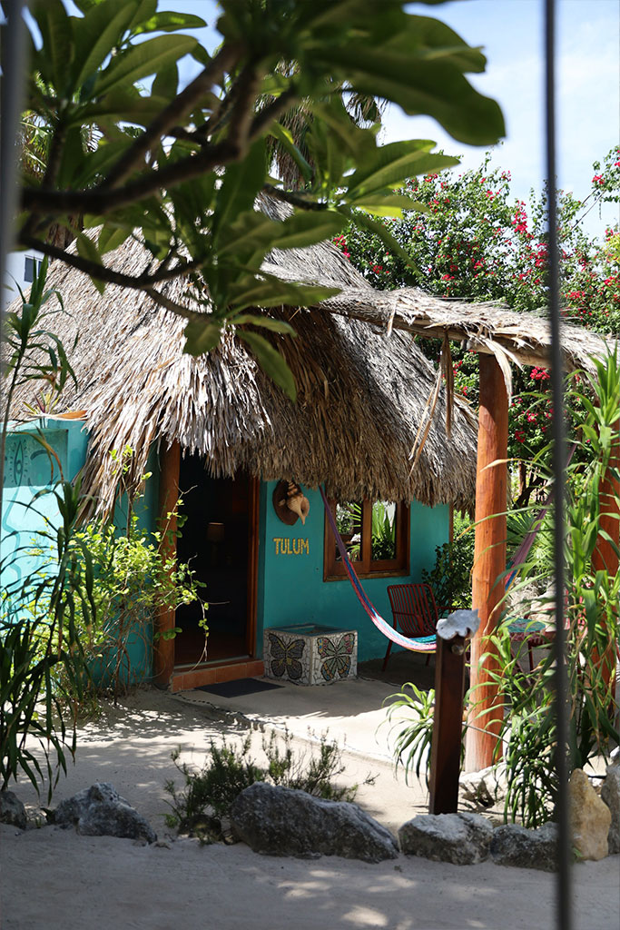 Garde Tulum Bungalow Entrance