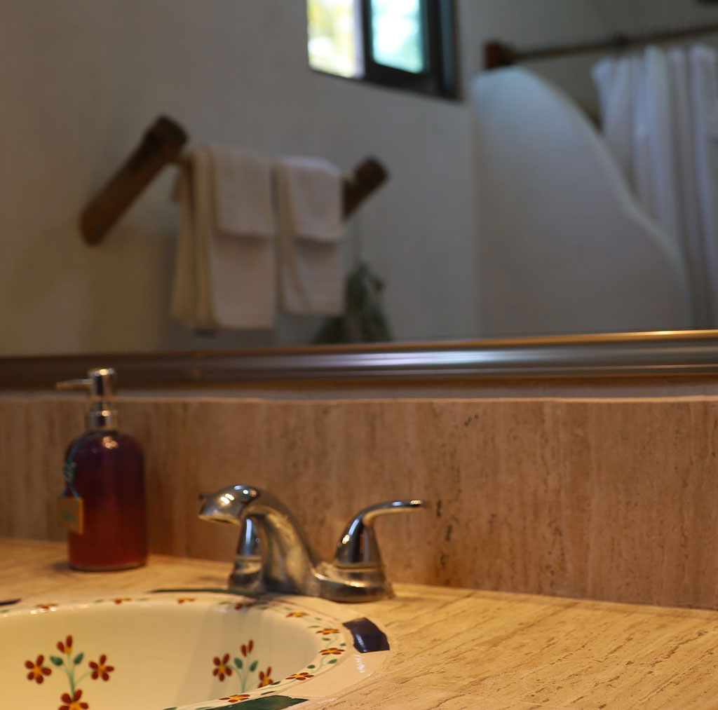 Malecon Bungalow Nacional Beach Club Private Restrooms