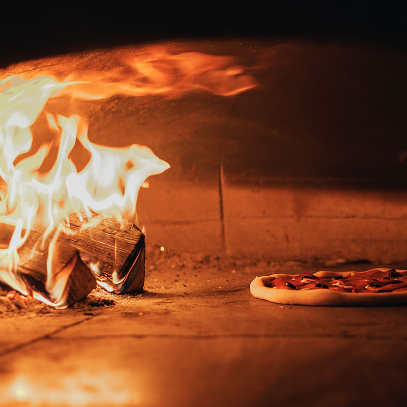Wood Fired Pizza At Nacional Beach Club